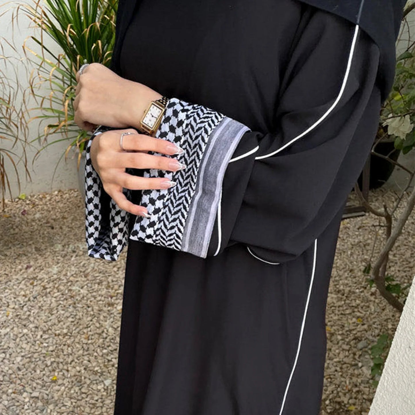 Palestine Kufiyah Abaya