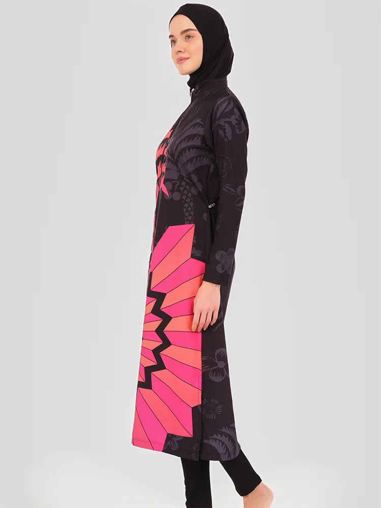 3PCS Long Burkini Muslim Women Femmes