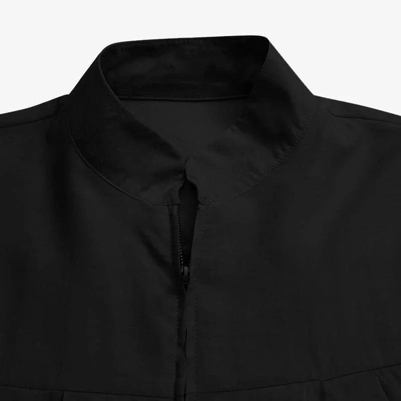 black dress elegant loose