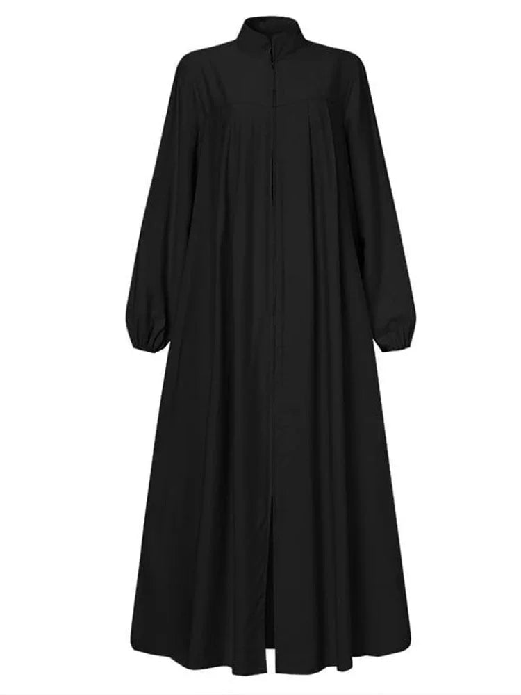 black dress elegant loose